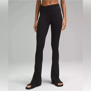 Like new Lululemon align, asymmetrical boot cut leggings